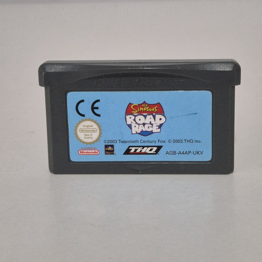 The Simpsons: Road Rage for Game Boy Advance GBA