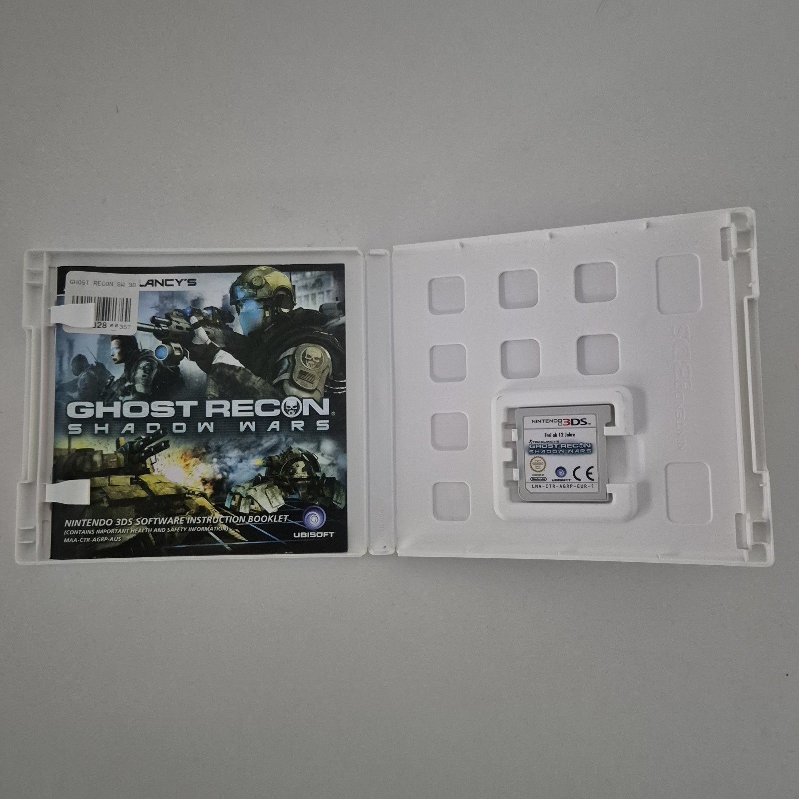 Tom Clancy's Ghost Recon: Shadow Wars + Manual - Nintendo 3DS - Tested & Working