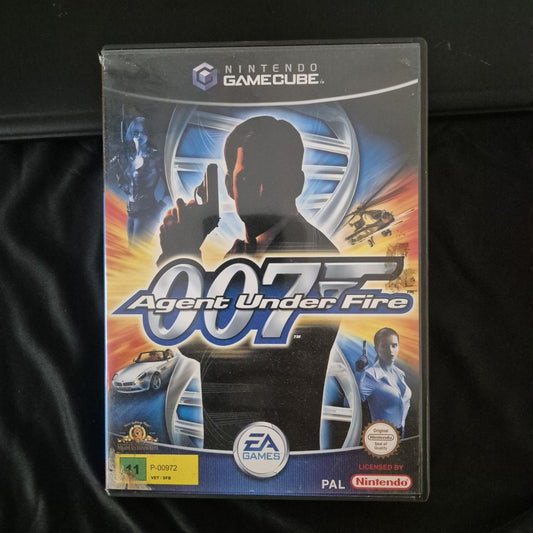“007”-Agent Under Fire-James Bond-Nintendo Game Cube-see Photos Working