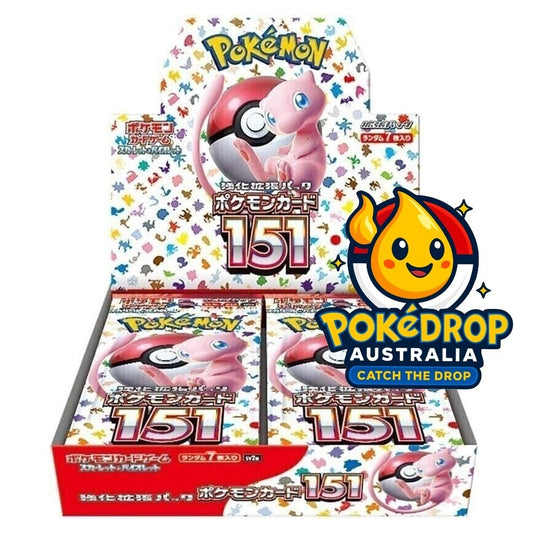 Pokemon 151 - SV2a - Sealed Pokemon Japanese Booster Box