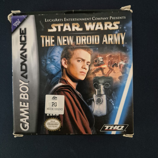 Star Wars The New Droid Army (Game Boy Advance, 2002) Authentic Complete GBA 