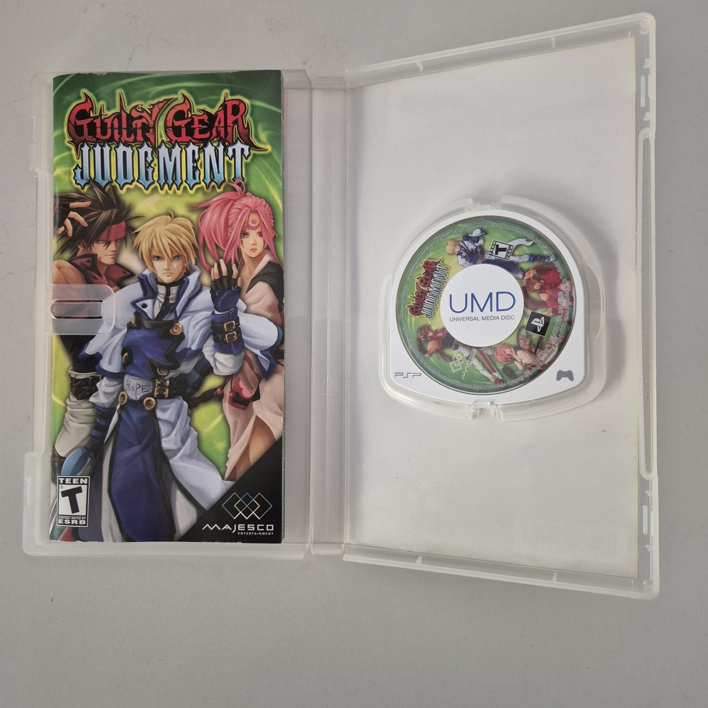 Guilty Gear: Judgment (Sony PSP, 2006) PSP- PLAYSTATION - PAL - COMPLETE 