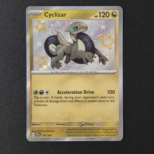 Cyclizar 195/091 Sv: Paldean Fates Holo PACK FRESH