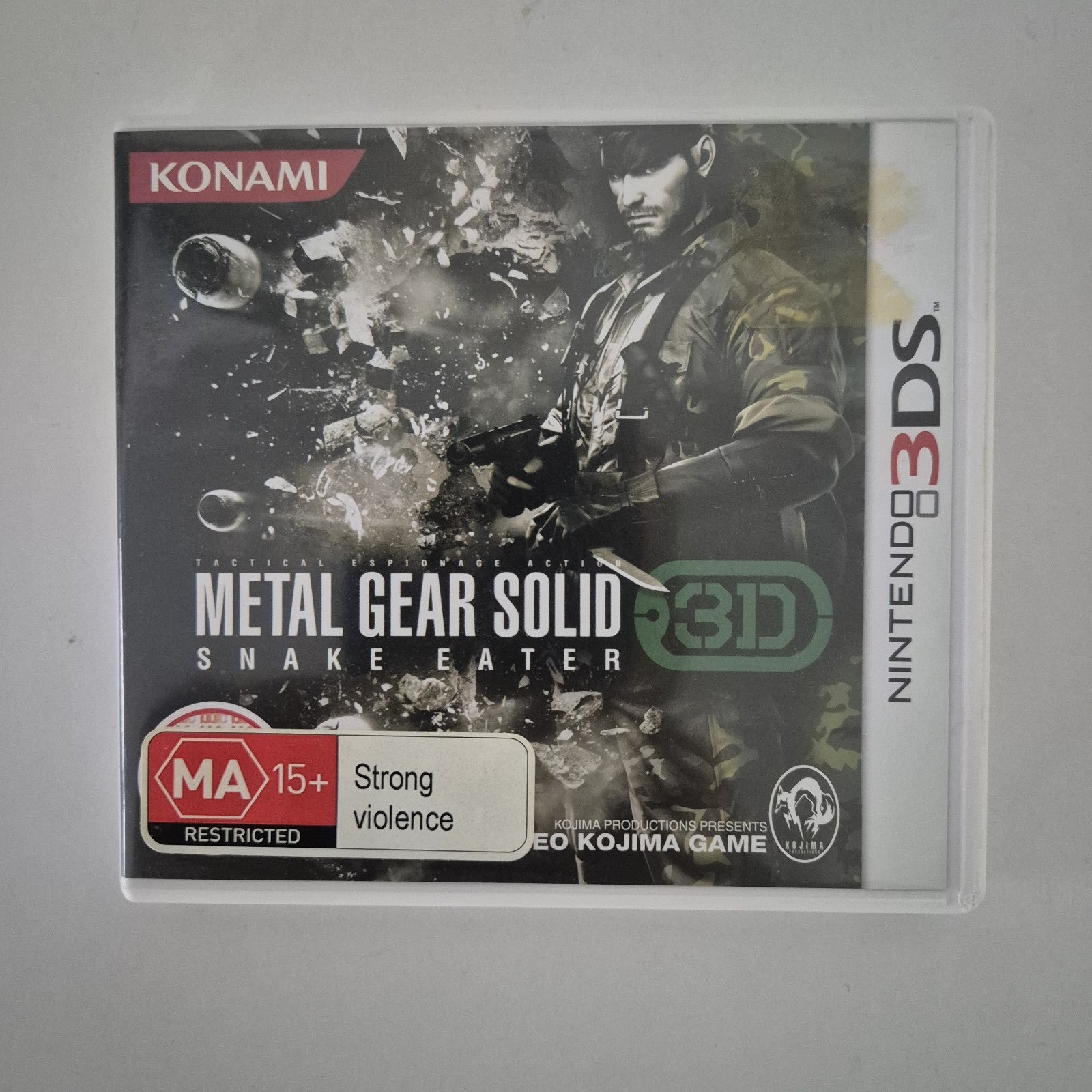 Metal Gear Solid 3D: Snake Eater (Nintendo 3DS, 2004 PAL) CIB Free Postage VGC