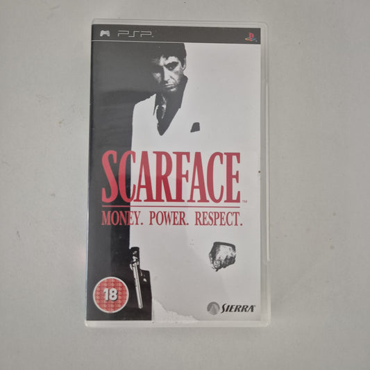 Scarface Money Power Respect Sony PSP PlayStation Portable Region 2 With Manual