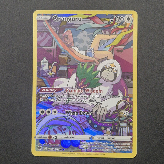 Pokemon TCG Oranguru TG12/TG30 Brilliant Stars Full Art Character Rare MINT