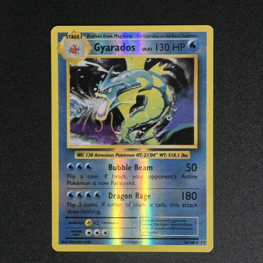 Gyarados 34/108 reverse holo Pokemon TCG XY Evolutions 2016