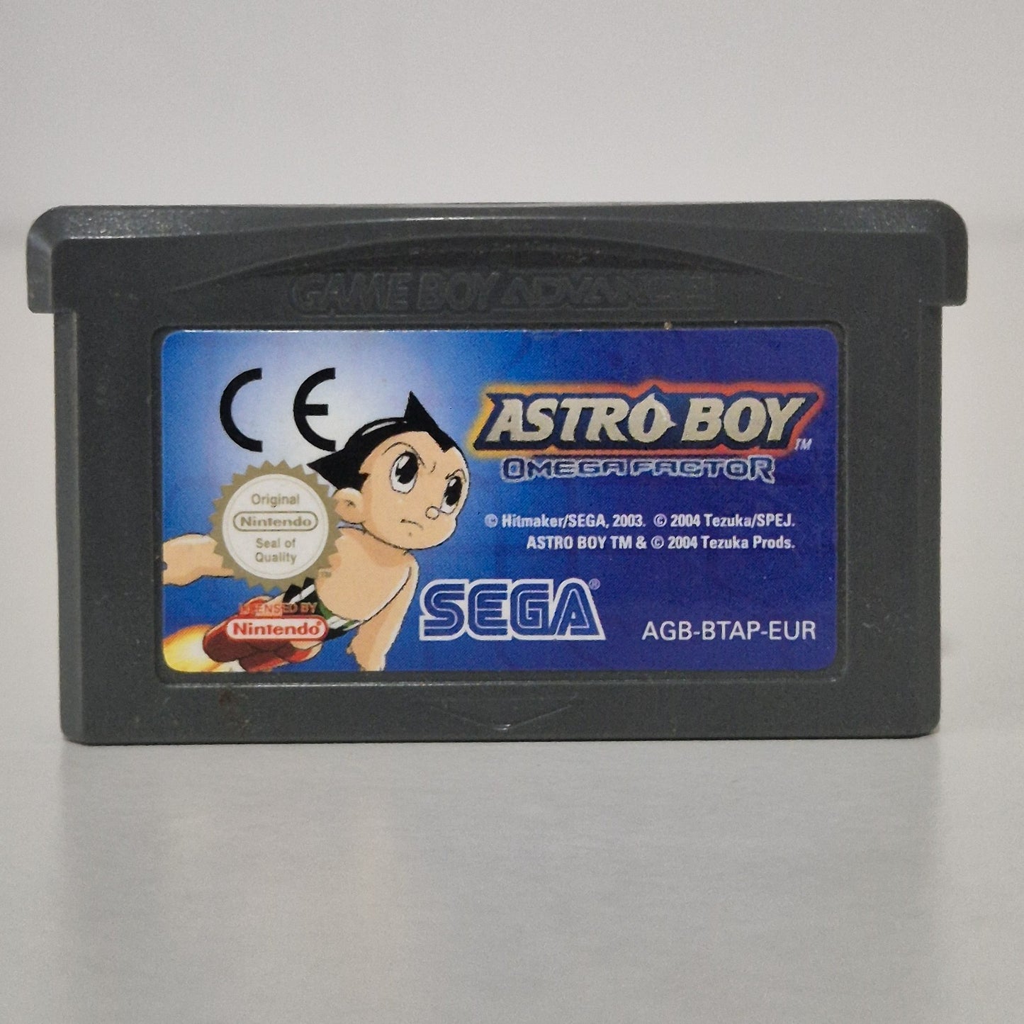 Astro Boy Omega Factor Nintendo Game Boy Advance, 2004 Authentic Cartridge Rare