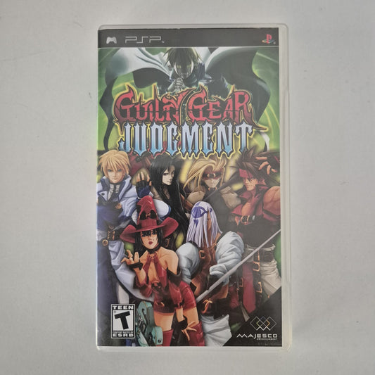 Guilty Gear: Judgment (Sony PSP, 2006) PSP- PLAYSTATION - PAL - COMPLETE 