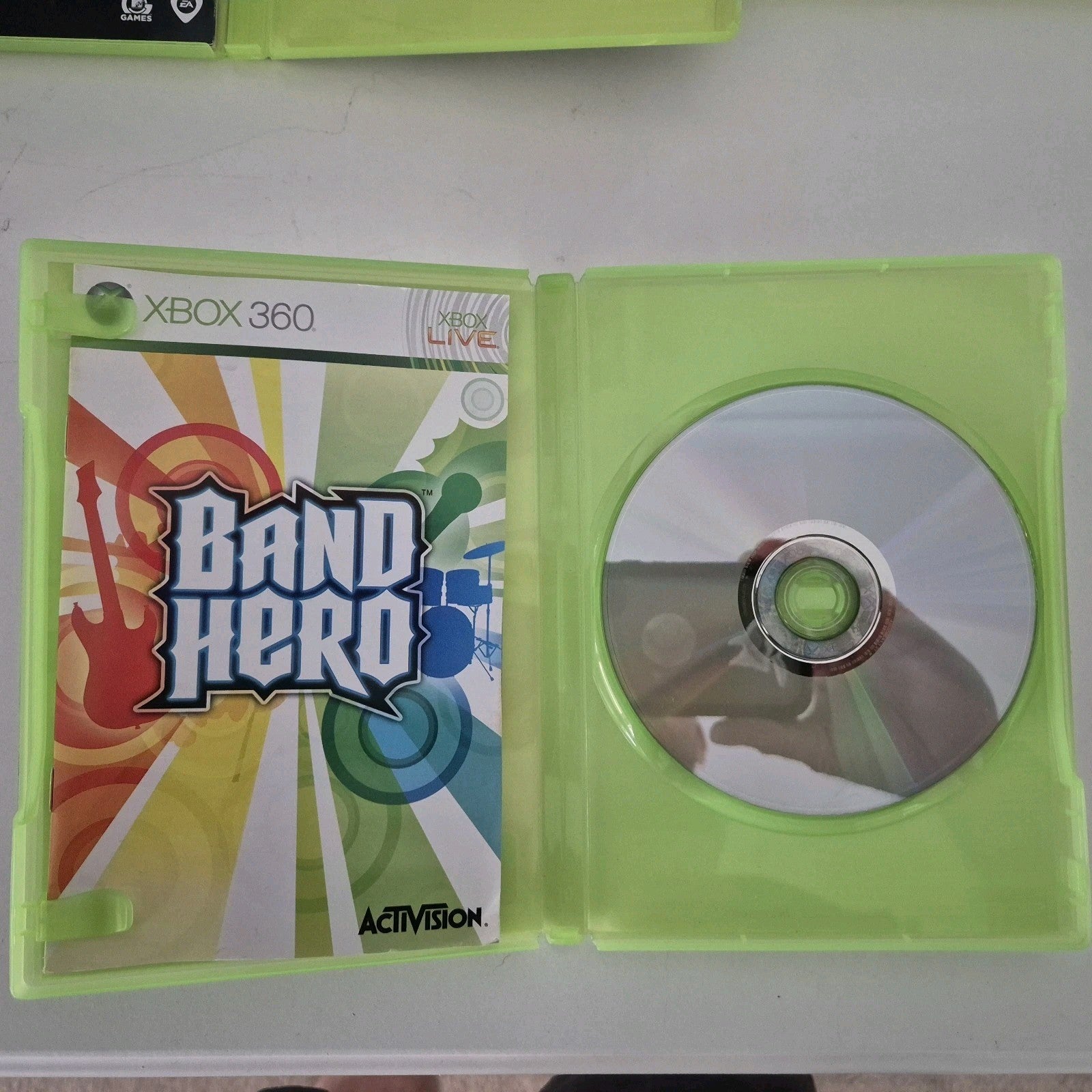Xbox 360 BAND BUNDLE LOT COMPLETE IN BOX X 3 Games Free Shipping 