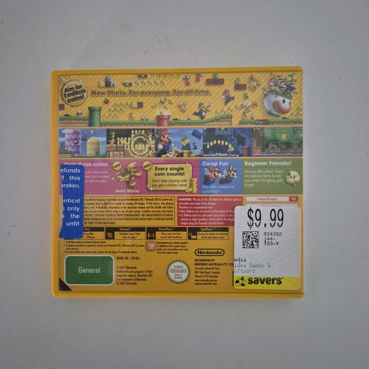 New Super Mario Bros. 2 - Nintendo 3DS Game - PAL - FREE POST!
