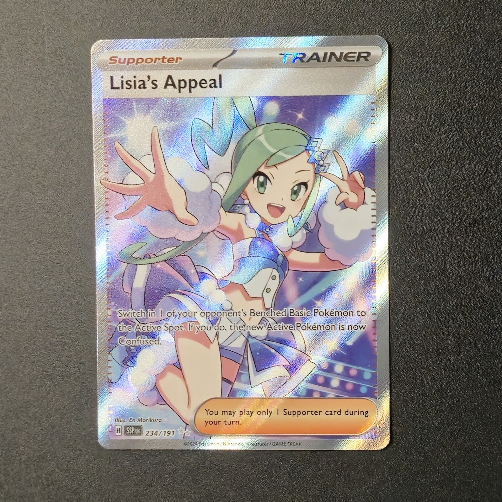 Lisia's Appeal 234/191 Surging Sparks Pokemon Card Full Art Trainer Ultra Rare