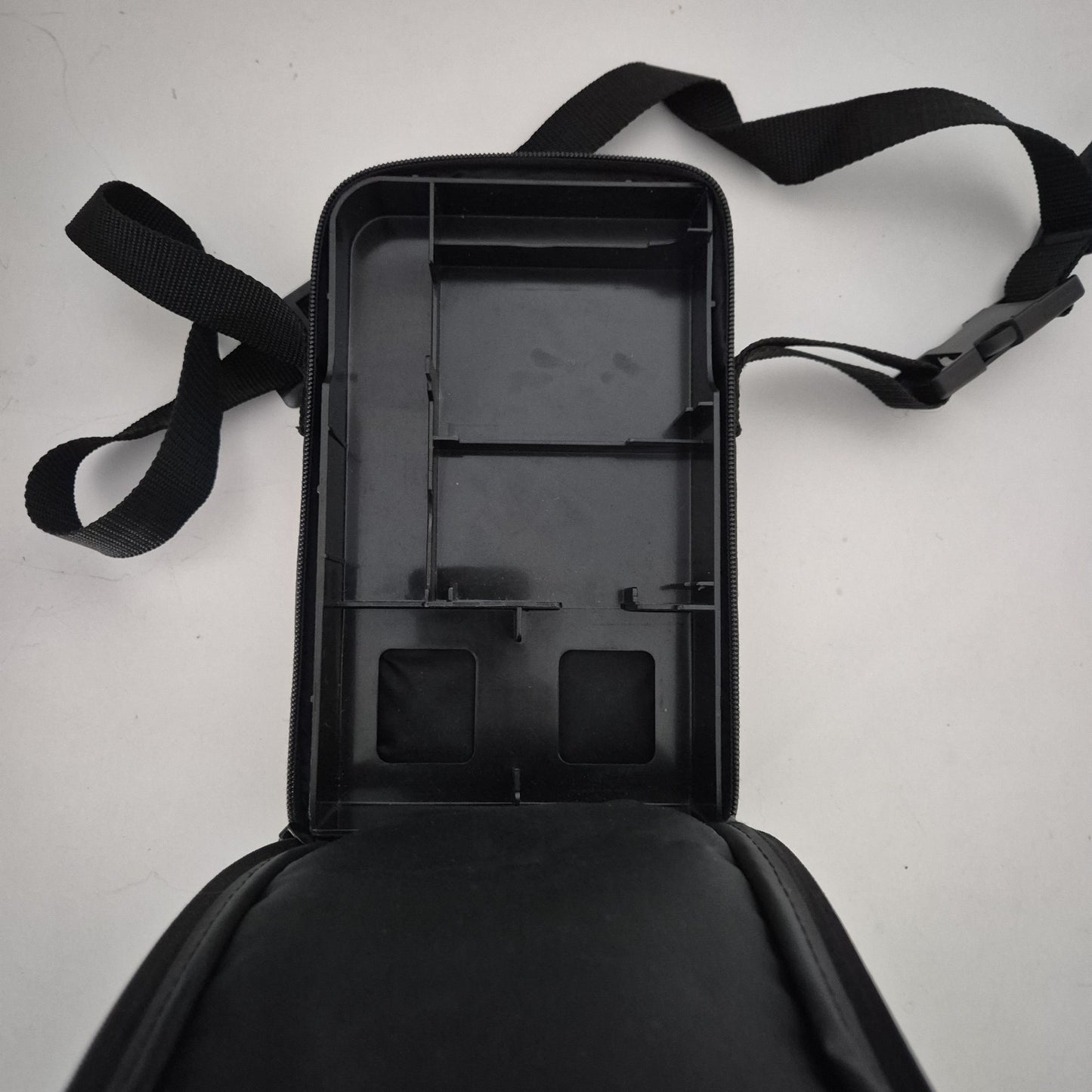 Nintendo Gameboy Black Vintage Carrying Case Bag w/ Strap & Tray Rare