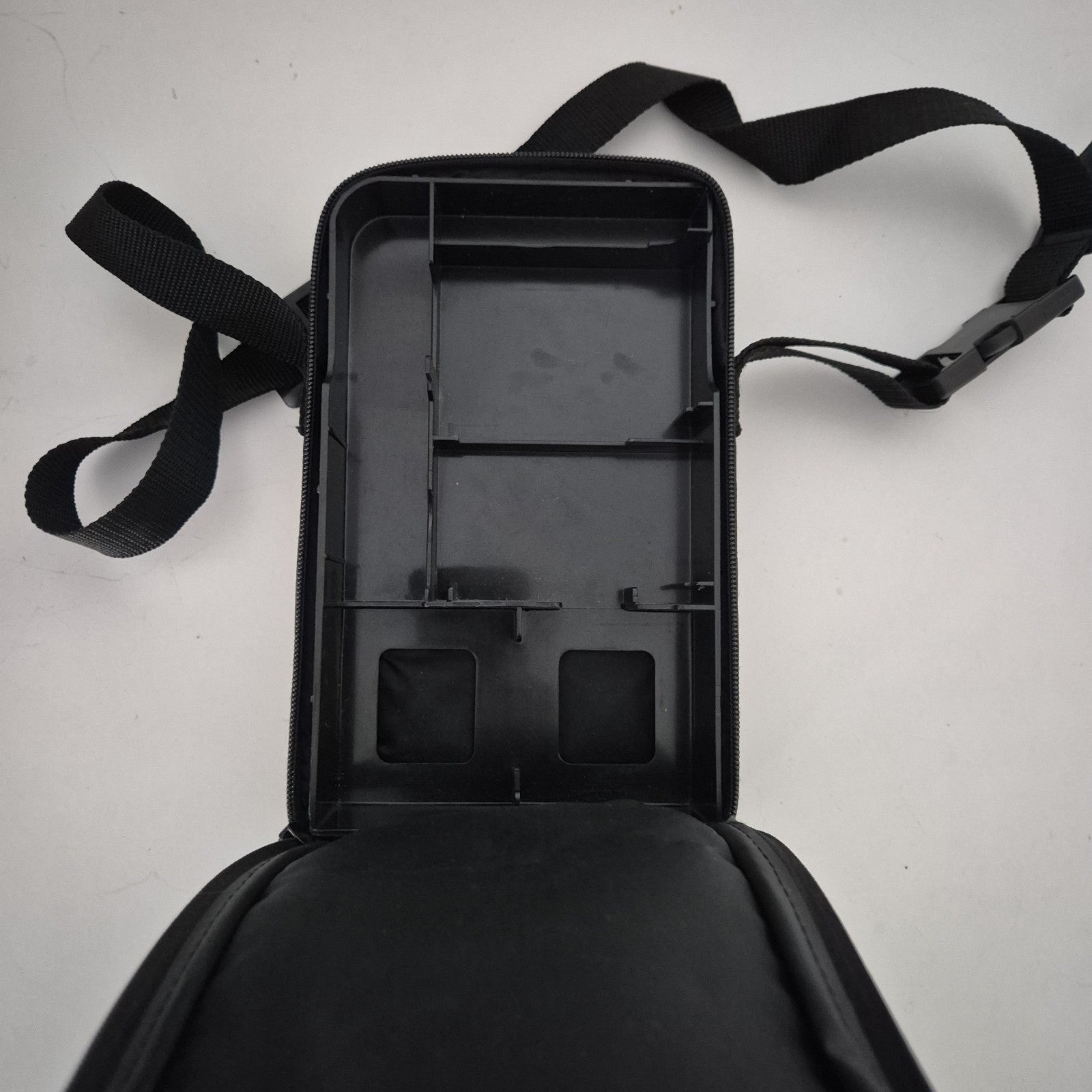 Nintendo Gameboy Black Vintage Carrying Case Bag w/ Strap & Tray Rare