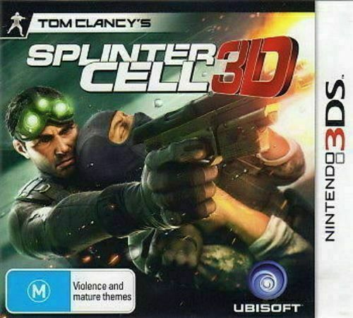 Tom Clancy's Splinter Cell 3D - Nintendo 3DS - Free Shipping Included!